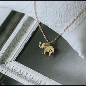 Authentic Jewelry “Pretty Determined” Elephant Necklace